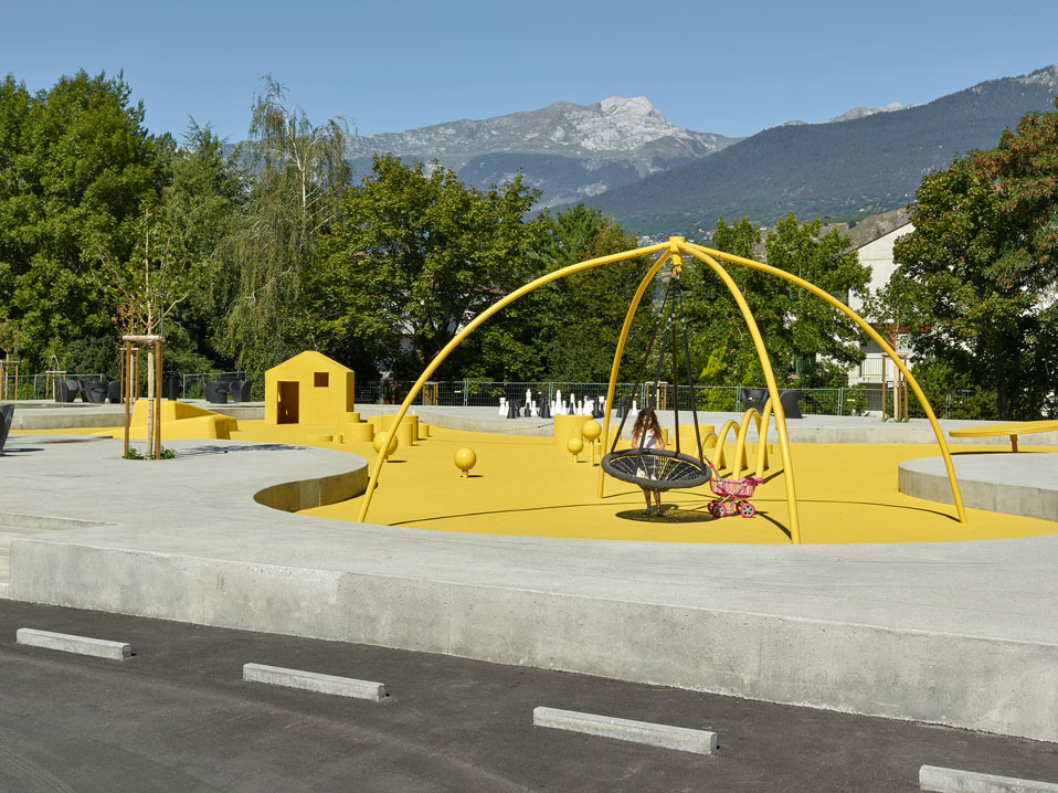 play space in bramois, sion