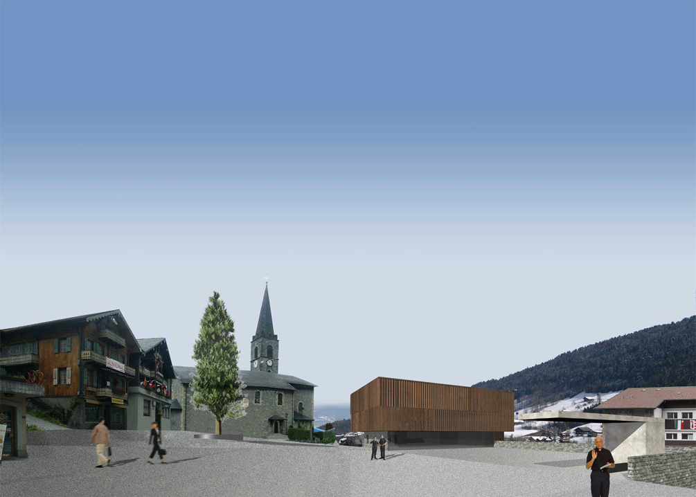 town square, troistorrents, competition, 2nd price