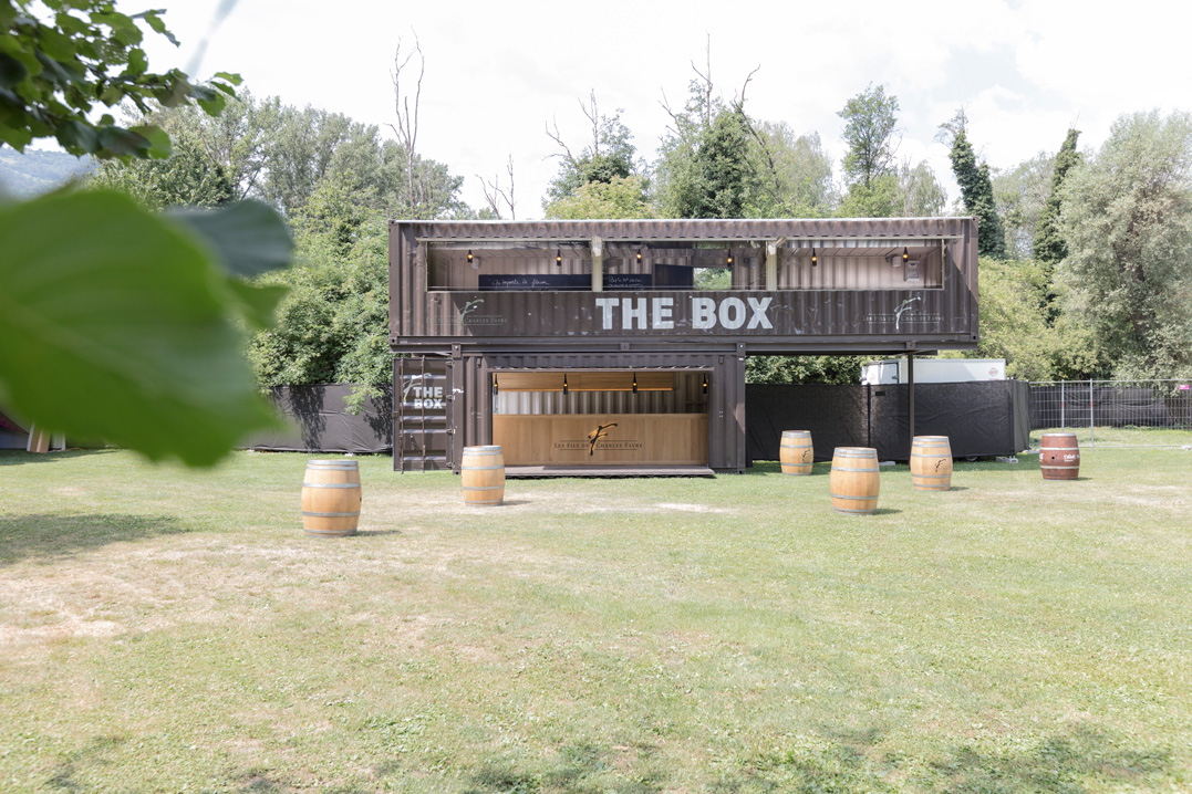 the box, mobile vinothek