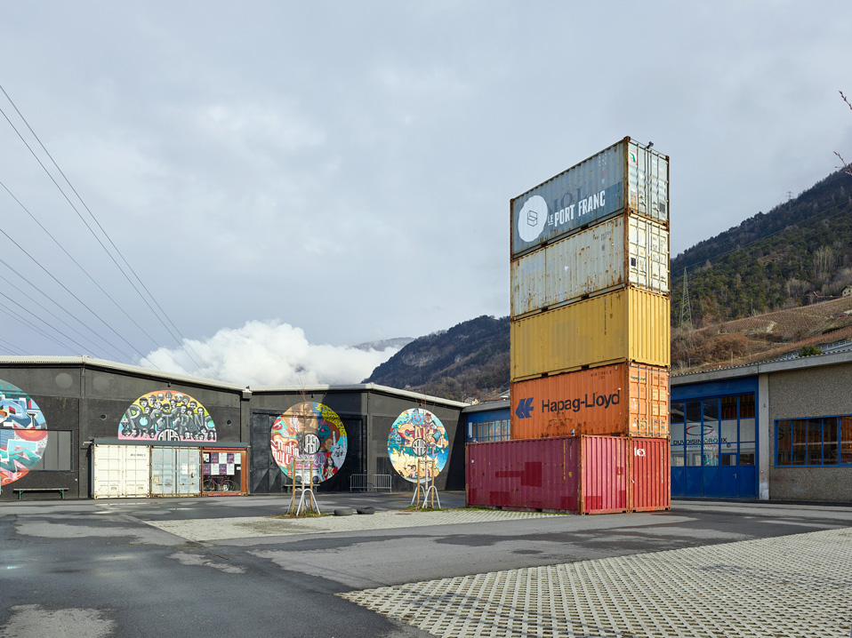 le port franc, salle de concert, sion