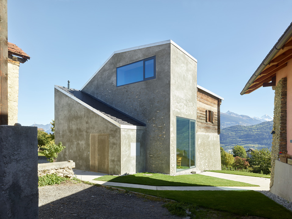 maison reynard/rossi-udry, ormône, transformation