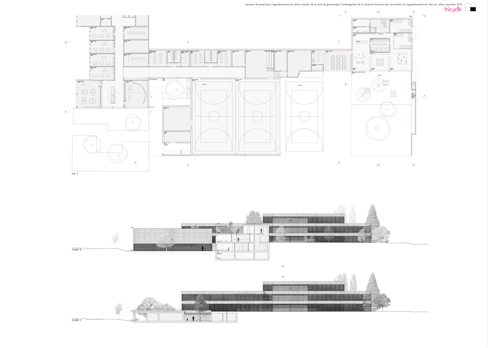 concours de projets pour l’agrandissement du centre scolaire et de la salle de gymnastique d’ardon