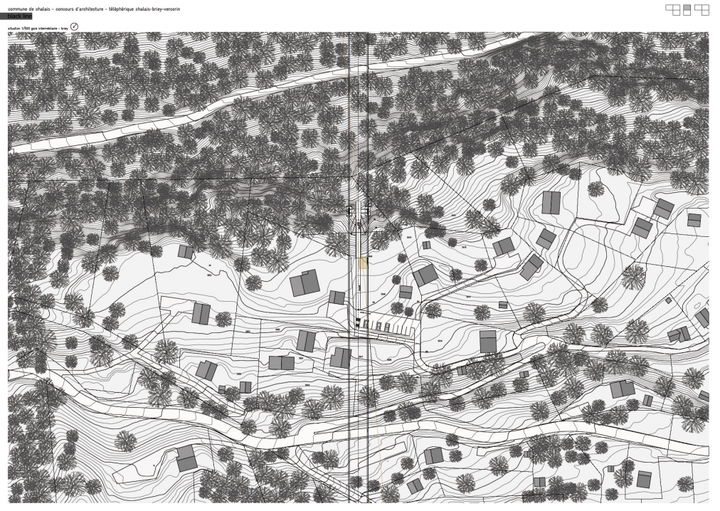 architektenwettbewerb - seilbahn chalais-briey-vercorin