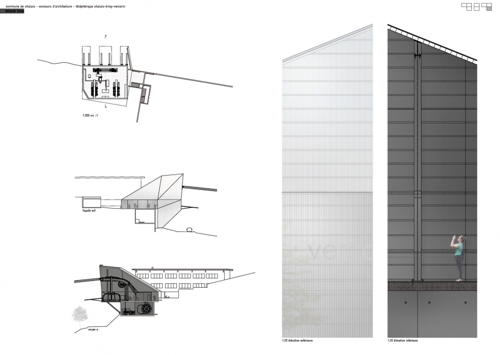 architektenwettbewerb - seilbahn chalais-briey-vercorin