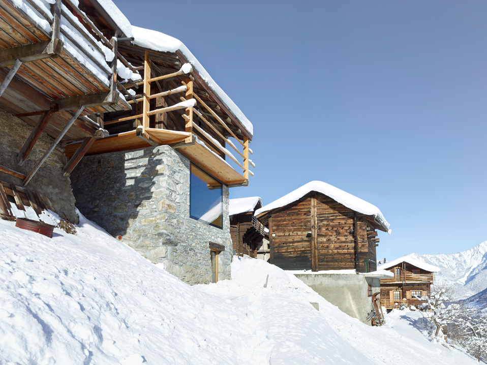 maison boisset, le biolley, transformation