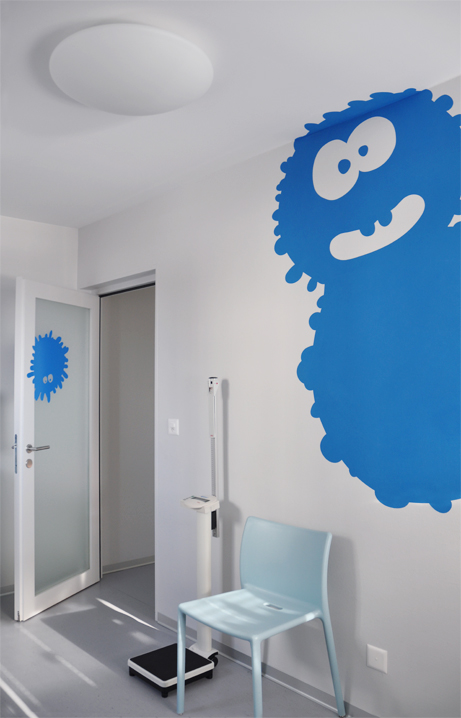 paediatric consulting rooms, sion, conversion