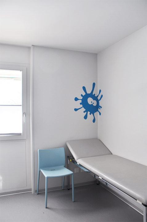 paediatric consulting rooms, sion, conversion