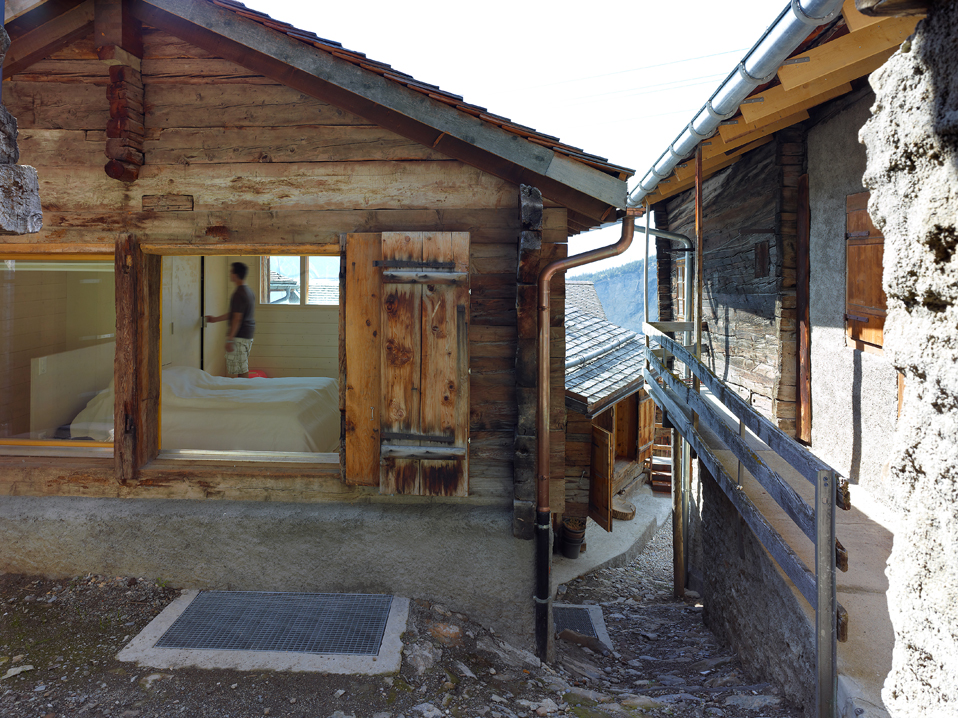 maison cambolin, albinen, transformation