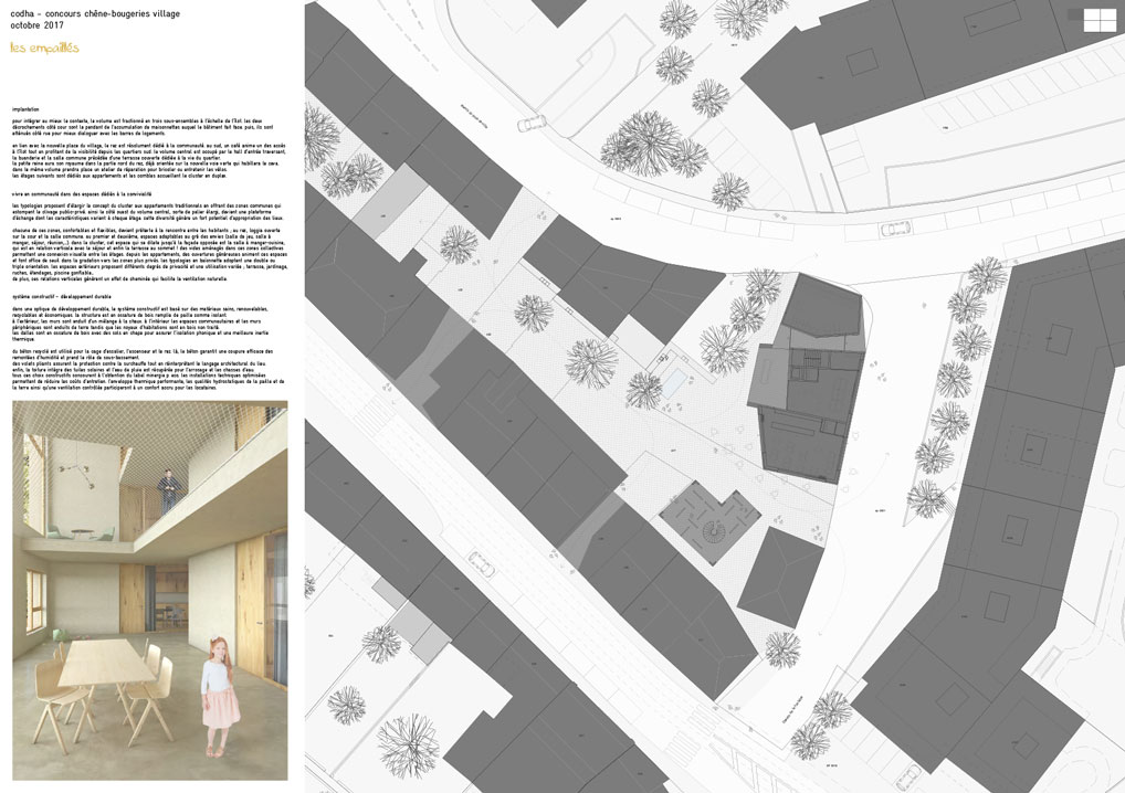 réalisation d’un immeuble à chêne-bougeries, concours