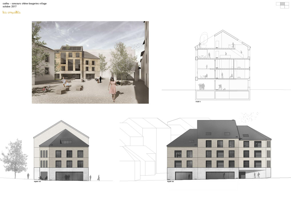 réalisation d’un immeuble à chêne-bougeries, concours