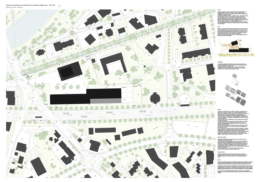 design competition to construct a new secondary school in sion - competition