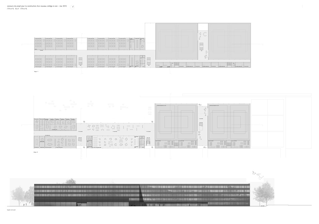 nouveau collège, sion- concours