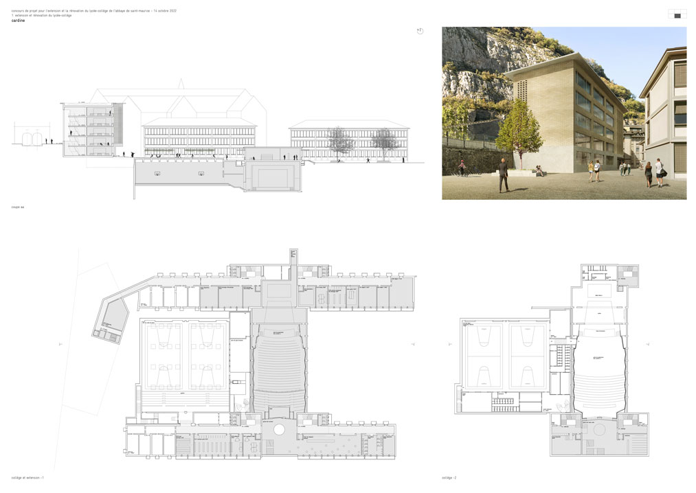 lycée-collège de l'abbaye, saint-maurice - concours