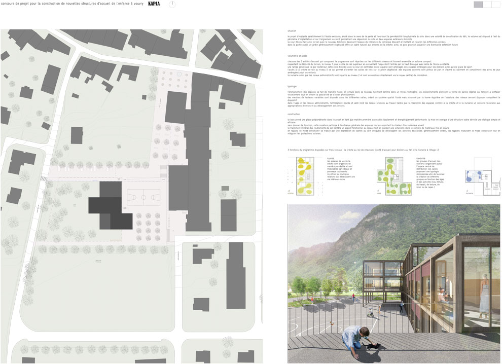 vouvry creche auxiliary childcare unit nursery, competition