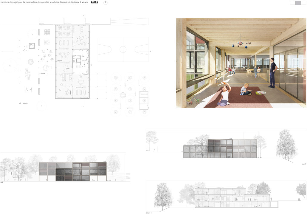 vouvry creche auxiliary childcare unit nursery, competition