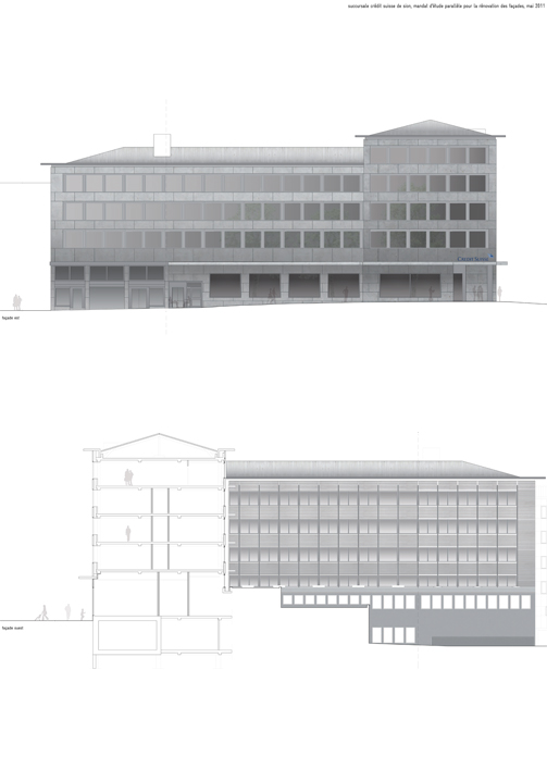 crédit suisse facade, sion, conversion, competition entry