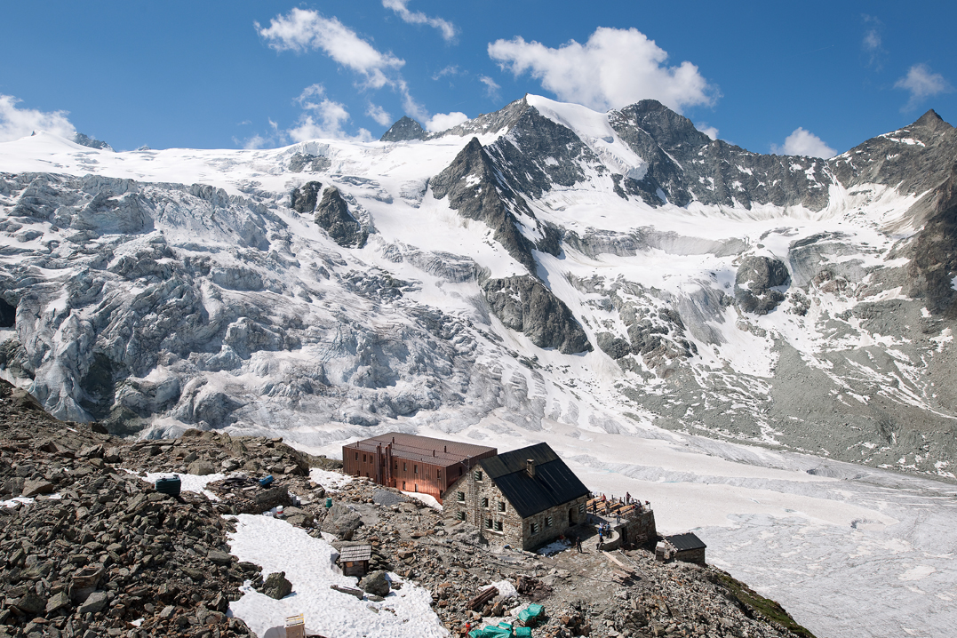 project management, moiry mountain hut, grimentz, conversion