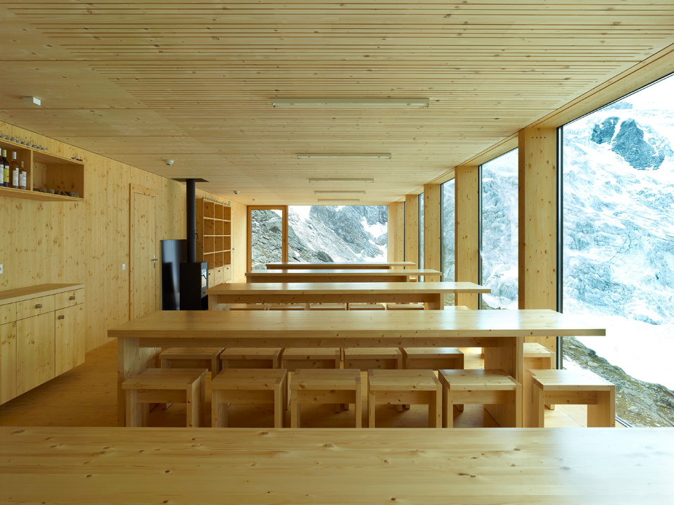 bauleitung moiryhütte, grimentz, umbau