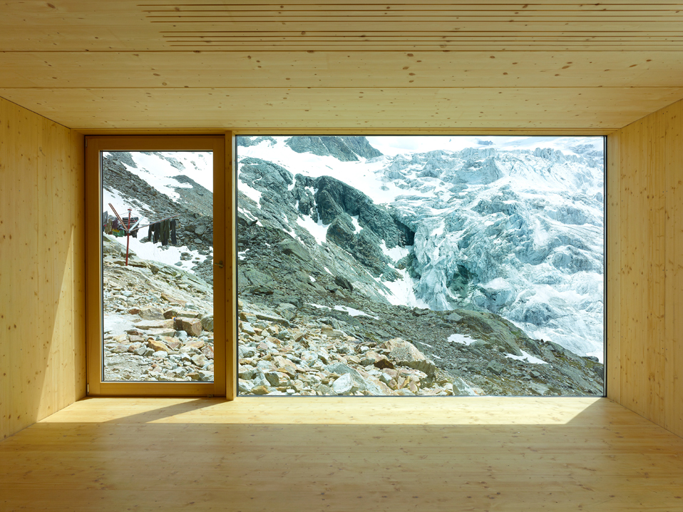 direction des travaux, cabane de moiry, grimentz, transformation