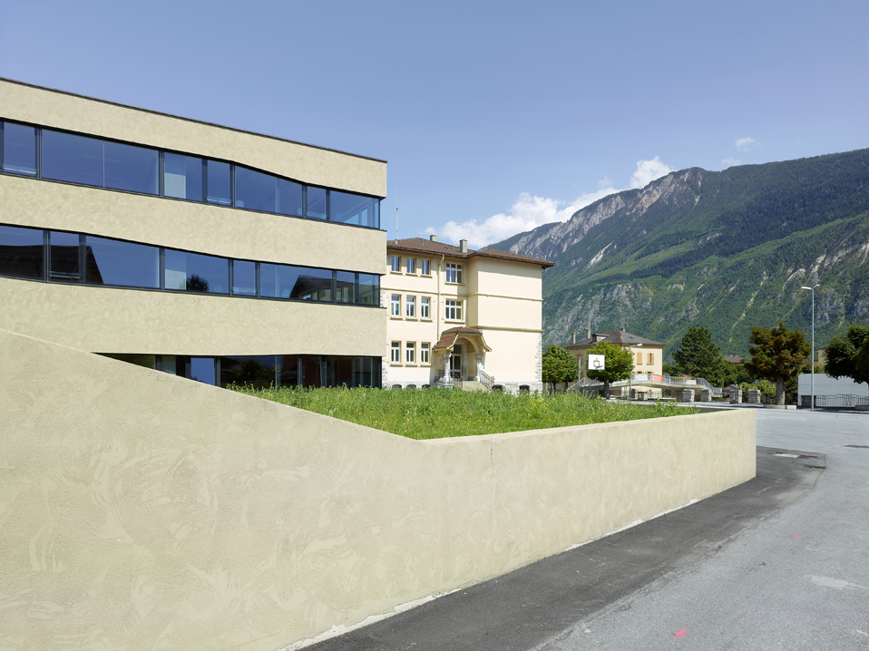 borzuat primary school, sierre