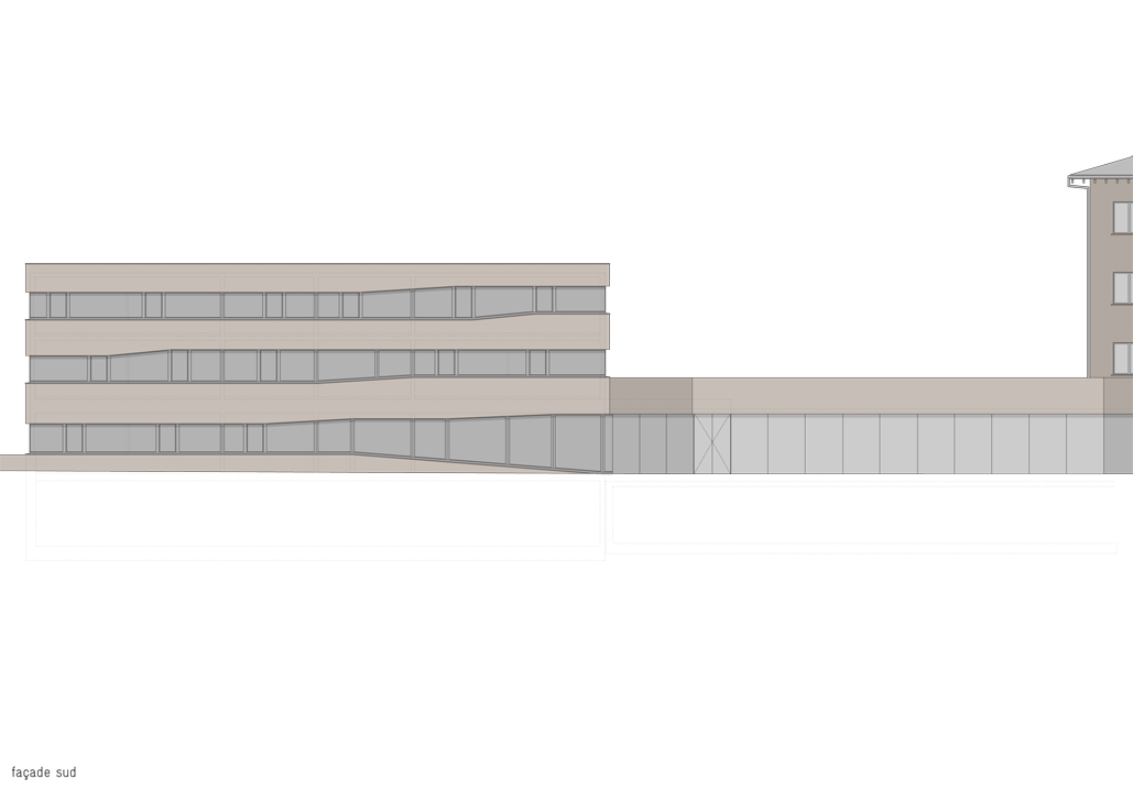 école de borzuat, sierre - Plans