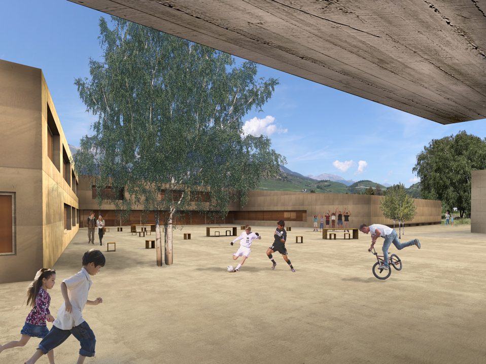 primary school, châteauneuf-conthey, competition, 3rd place
