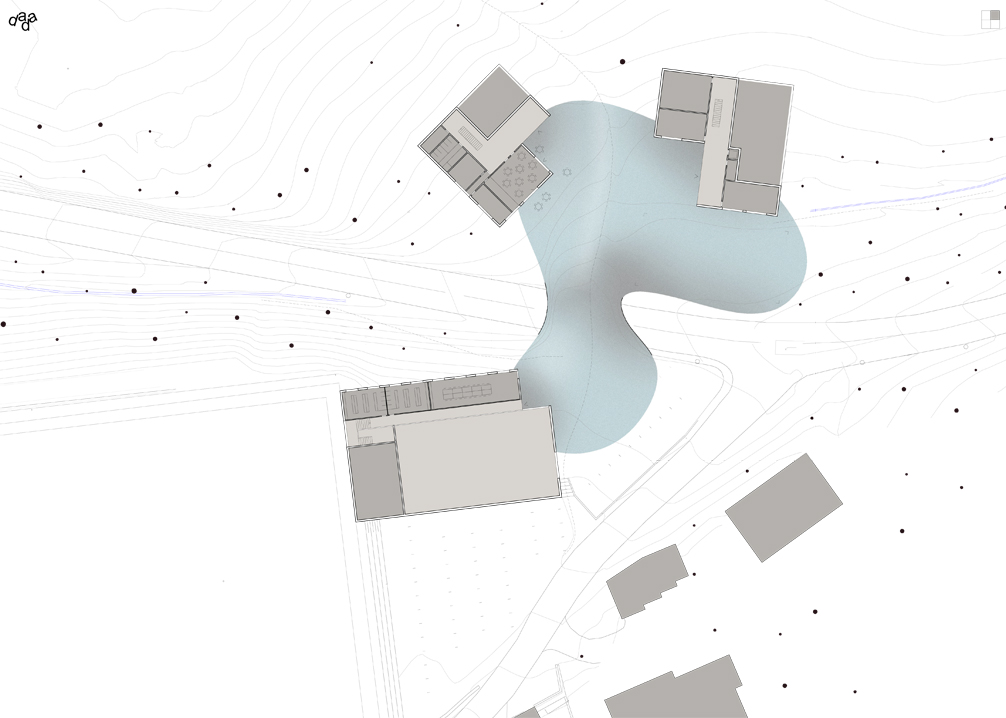 school and sport hall, chermignon, competition, 3rd price