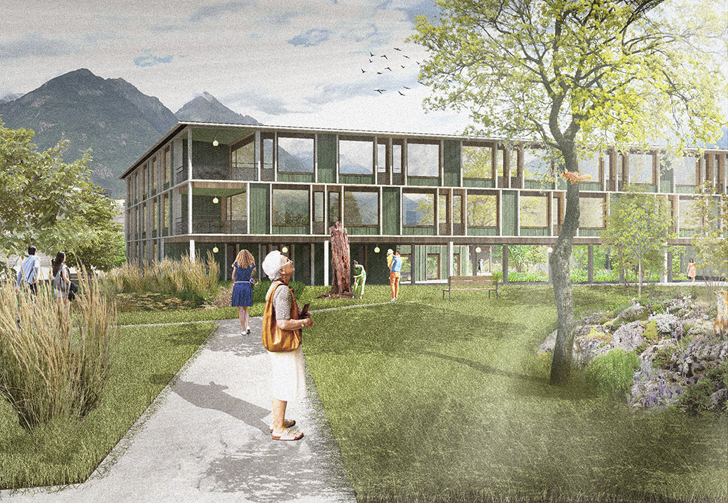 'castel notre-dame' nursing home, martigny, competition