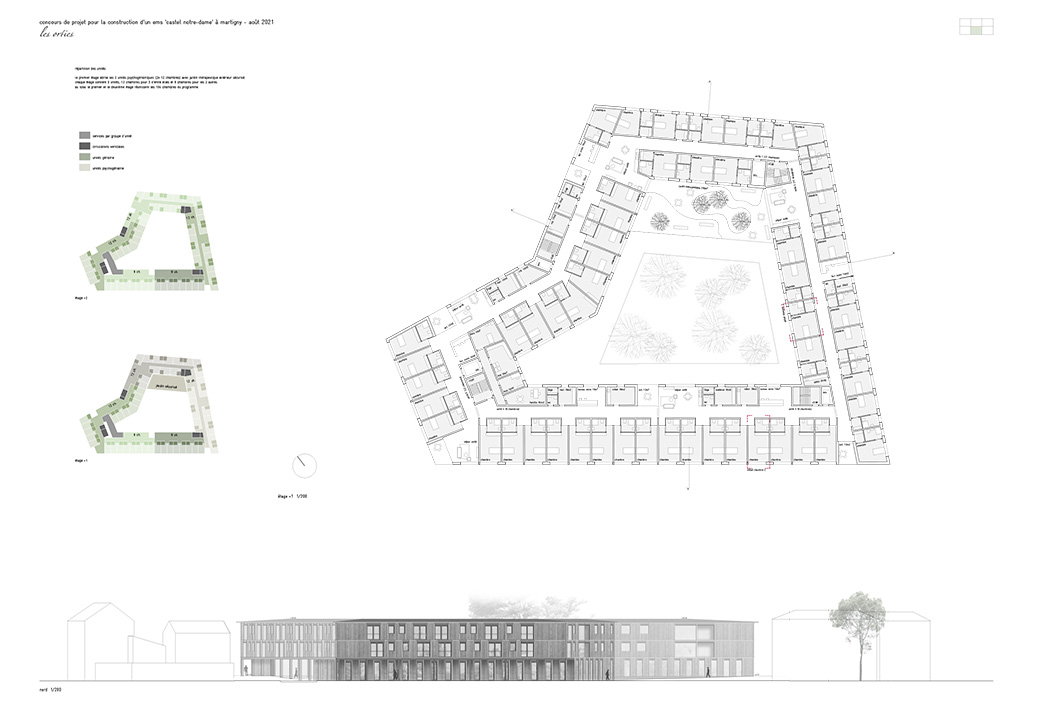 ems castel notre dame, martigny (martinach), wettbewerb 