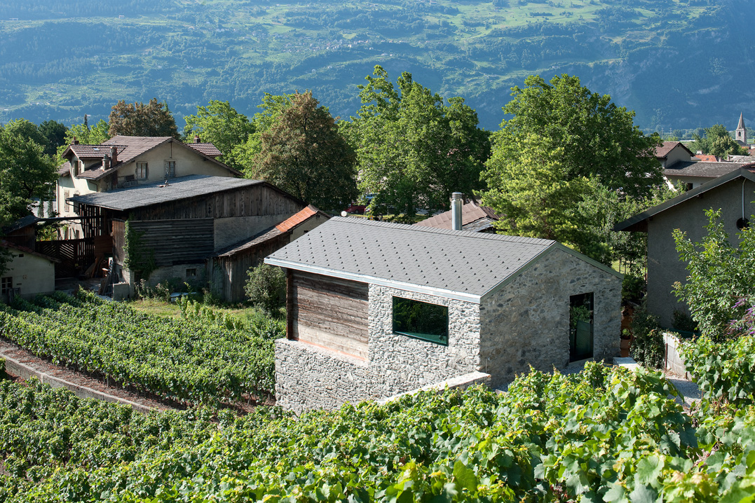 germanier house, vétroz, conversion