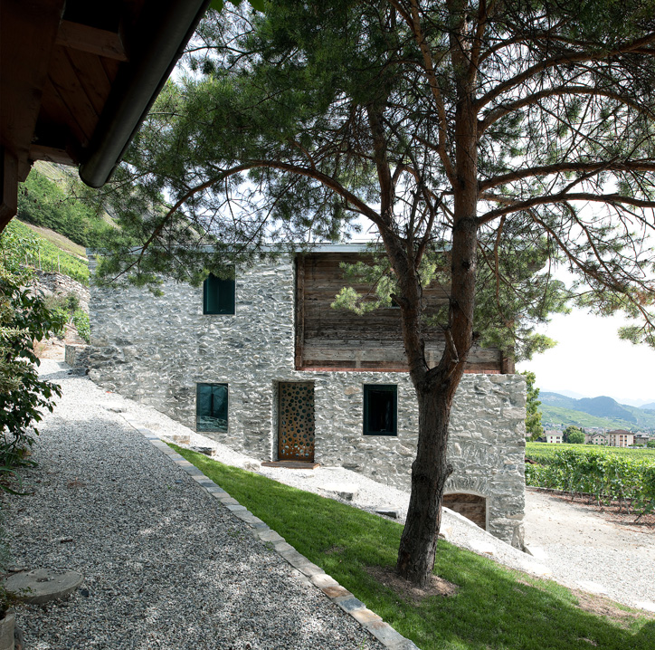 germanier house, vétroz, conversion