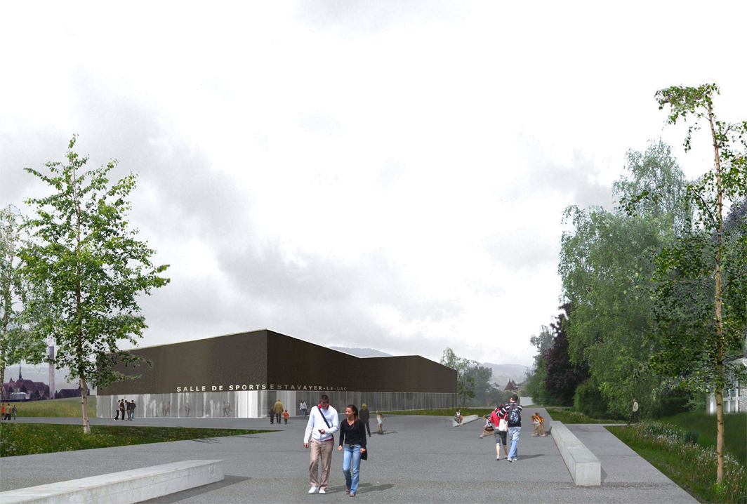 triple sport centre, estavayer-le-lac, competition