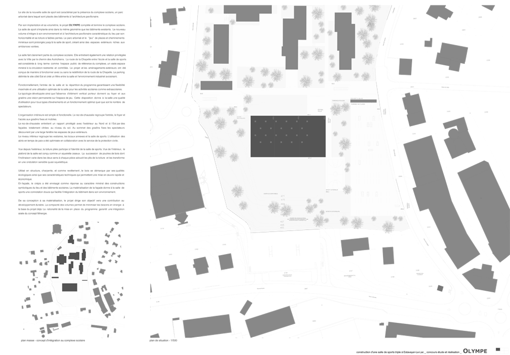 triple sport centre, estavayer-le-lac, competition