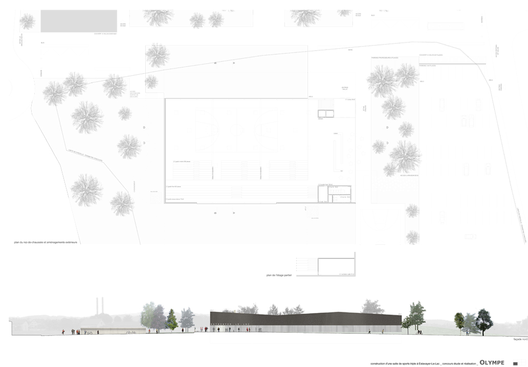 triple sport centre, estavayer-le-lac, competition