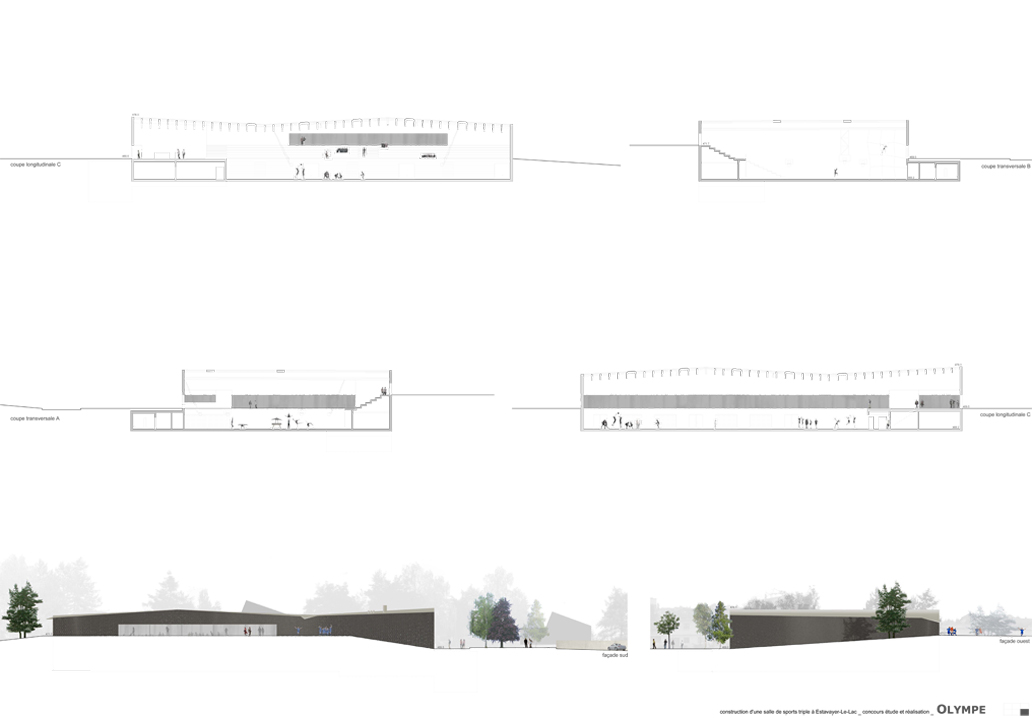 triple sport centre, estavayer-le-lac, competition