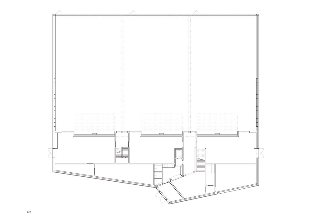 salle de sport triple, viège - Plans