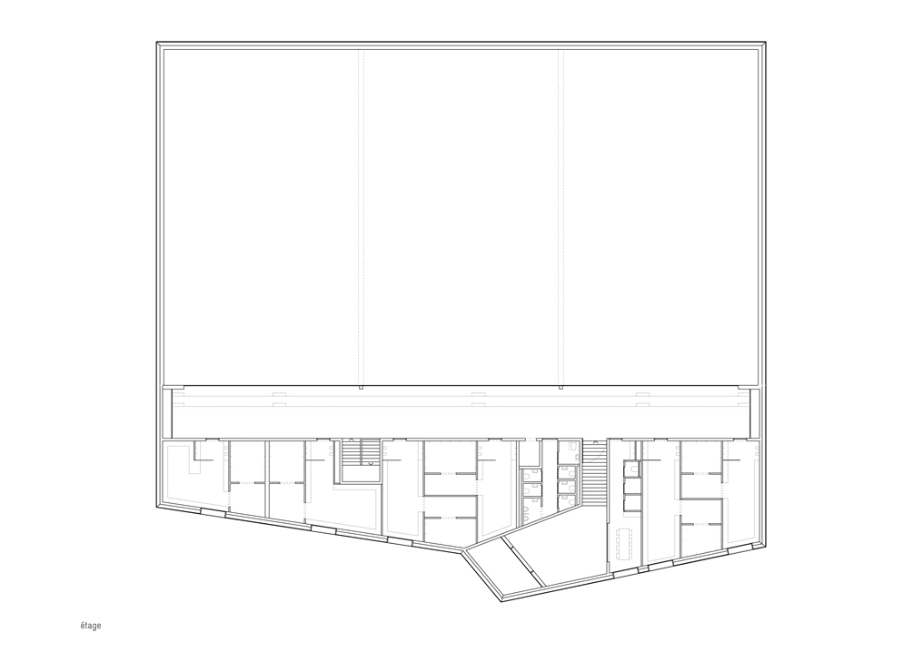 salle de sport triple, viège - Plans