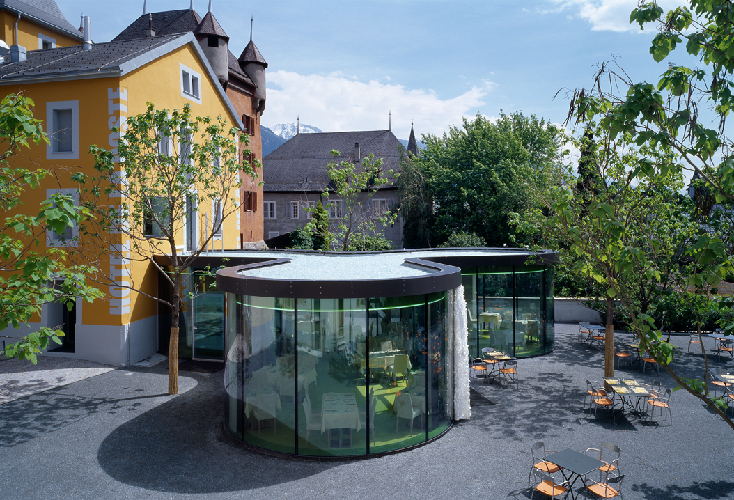 hôtel de la poste, sierre, transformation