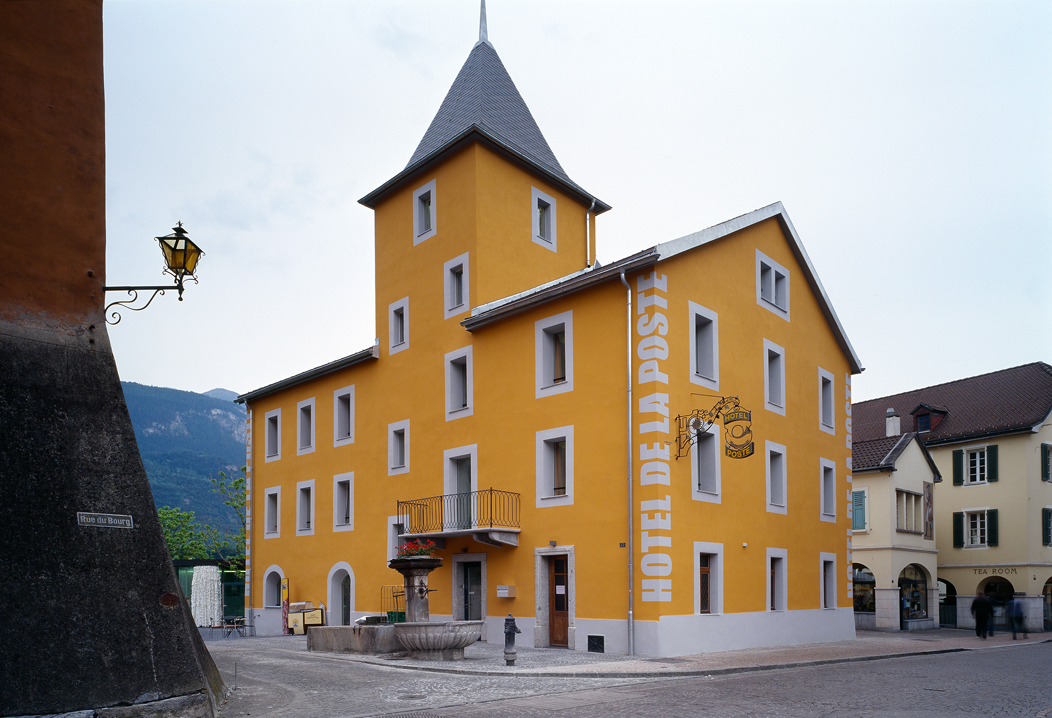 hotel de la poste, sierre, conversion