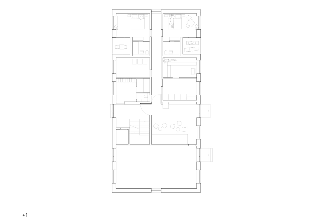 3-sterne hotel champex-lac, wettbewerb, 1. platz