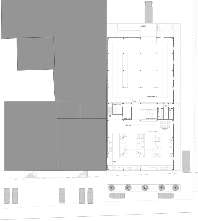 schauraum magie du feu, granges, projekt