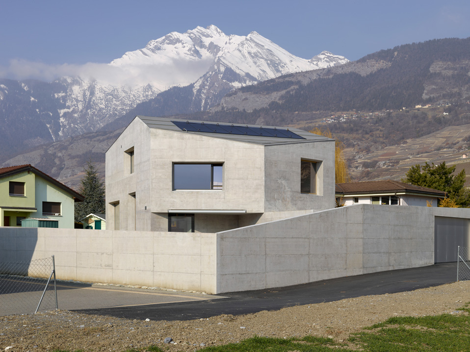 fabrizzi house, conthey