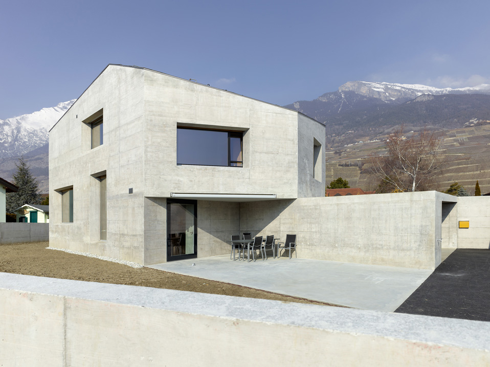 fabrizzi house, conthey