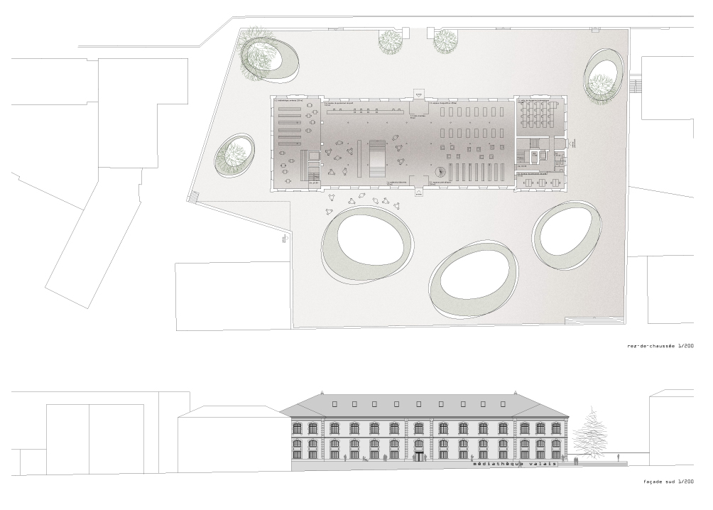 valais media centre, sion, conversion, competition, 3rd place