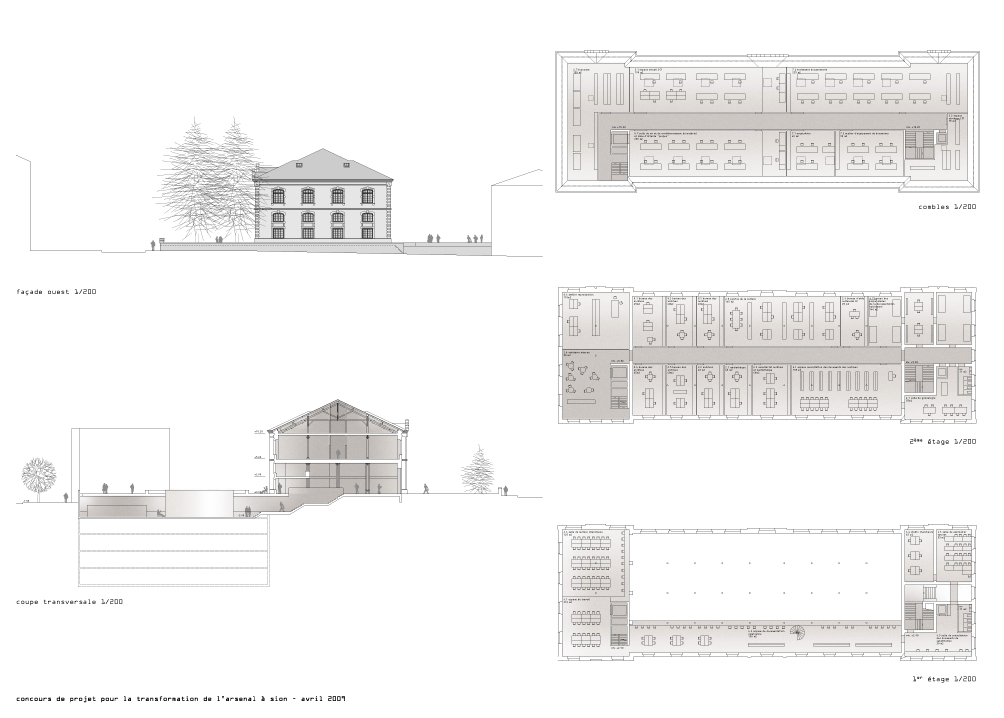 valais media centre, sion, conversion, competition, 3rd place