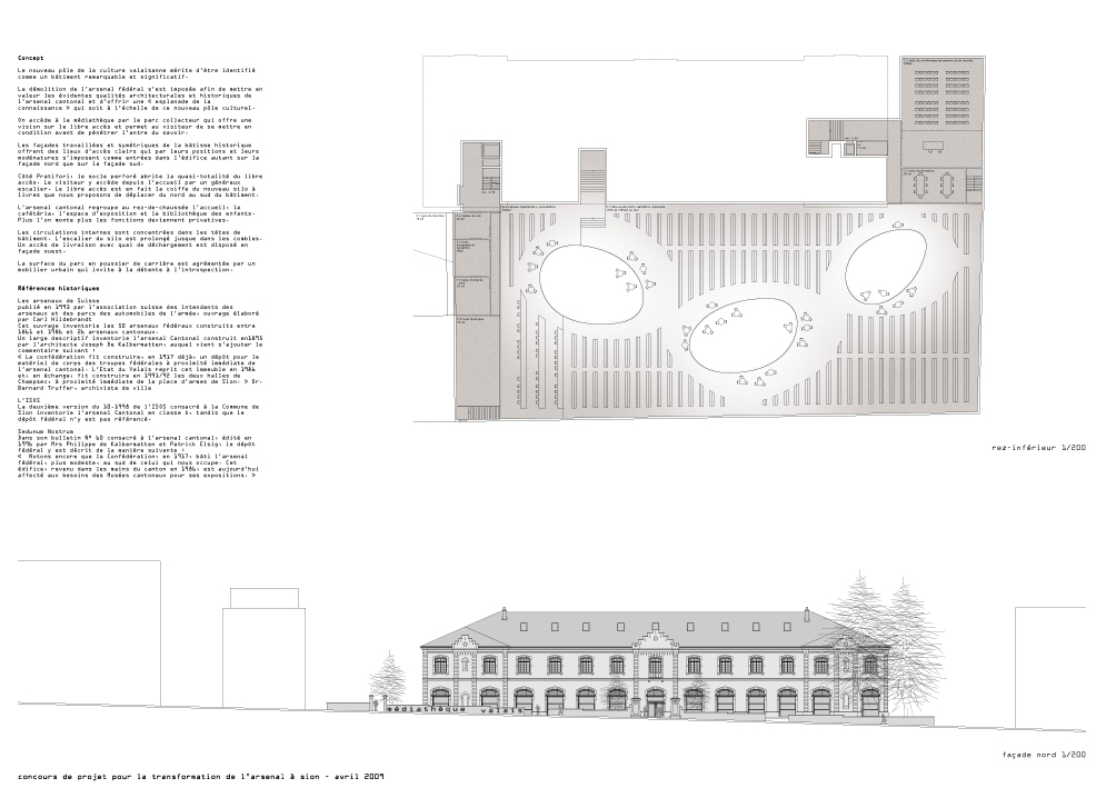 valais media centre, sion, conversion, competition, 3rd place