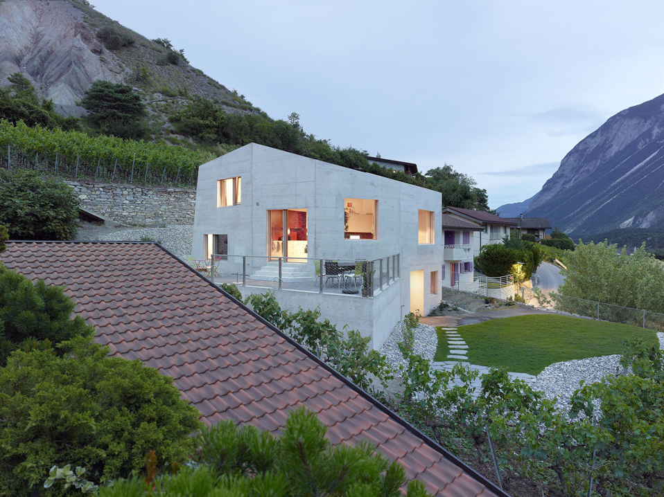 métrailler house, sierre