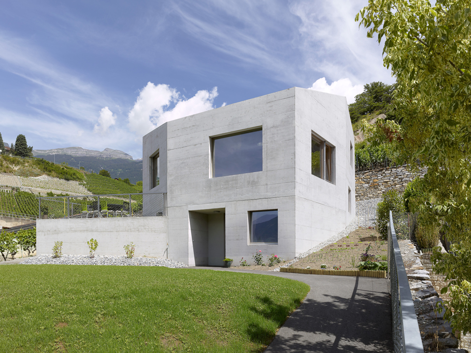 métrailler house, sierre