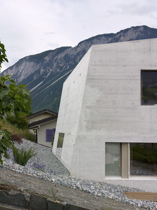 métrailler house, sierre