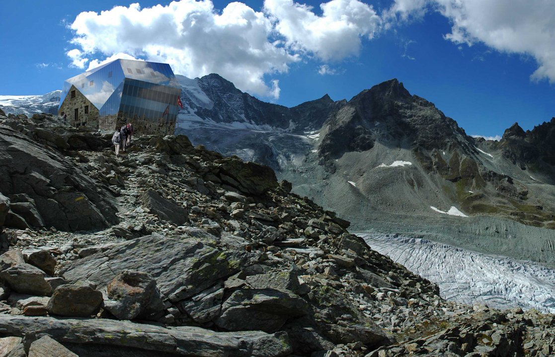 moiry hut, grimentz, competition